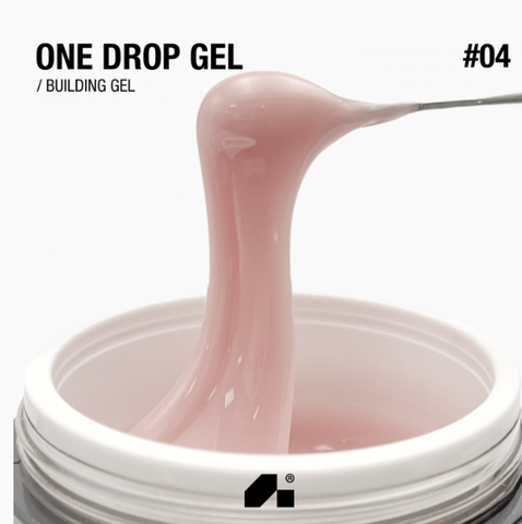 Гель для наращивания "One Drop Gel" 30г №04 - muted rose 2101400443683 фото