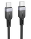 Кабель HOCO X109 Type-C to Type-C Energy 60W Silicone 1м 22797 фото 3